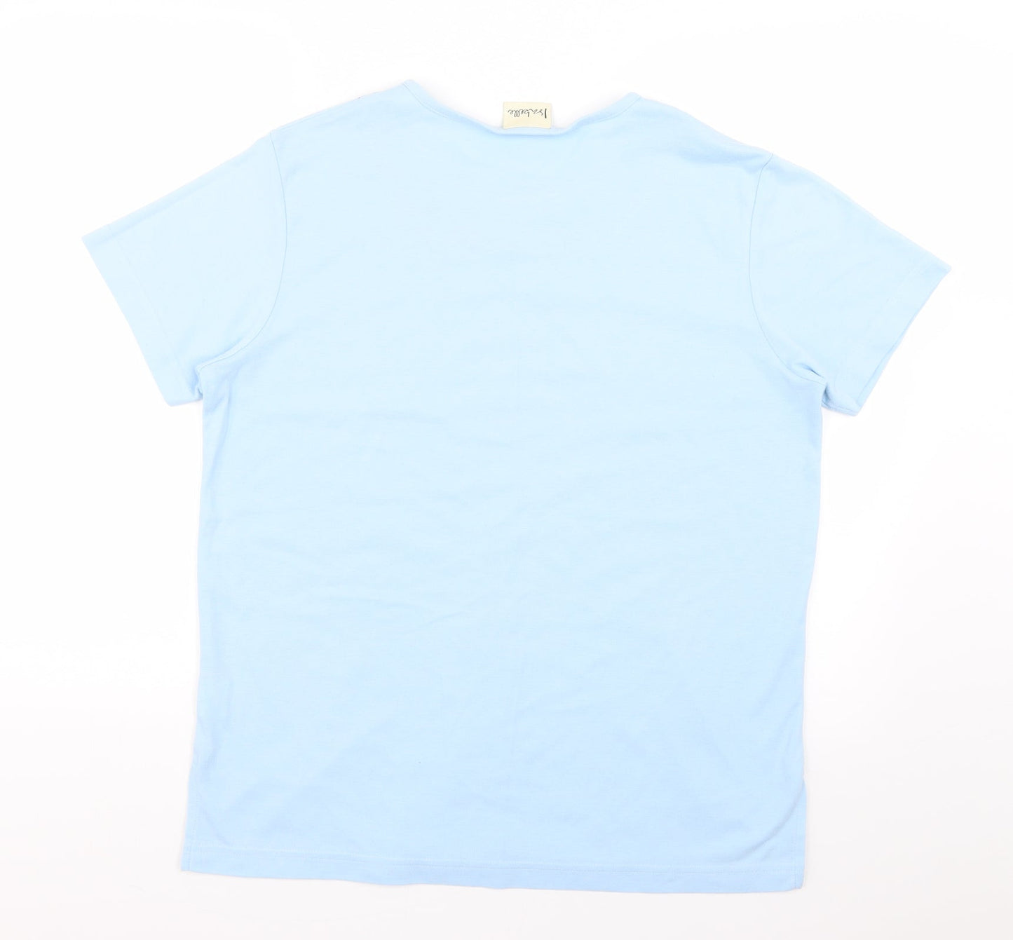 Womens UK Size M isabelle Blue Basic T-Shirt