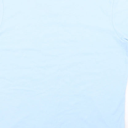 Womens UK Size M isabelle Blue Basic T-Shirt