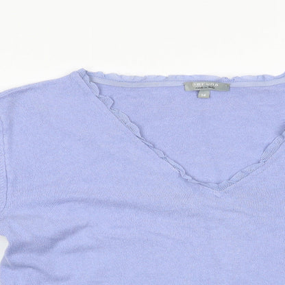 Womens UK Size 14 Per Una Purple Pullover Jumper