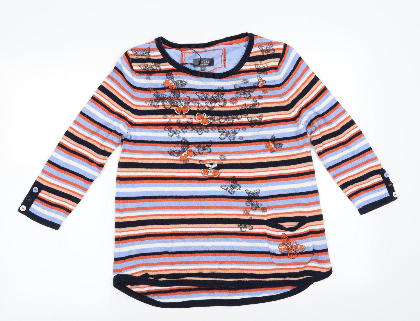 Womens UK Size 10 Per Una Multicoloured Pullover Jumper