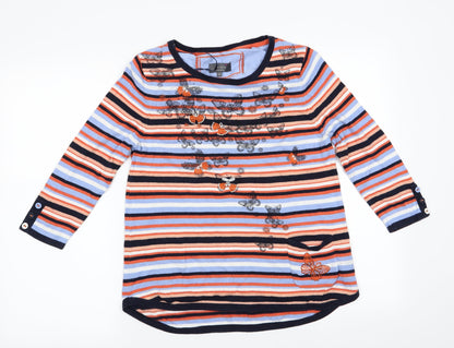 Womens UK Size 10 Per Una Multicoloured Pullover Jumper