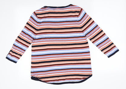 Womens UK Size 10 Per Una Multicoloured Pullover Jumper