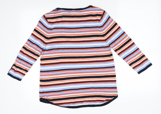 Womens UK Size 10 Per Una Multicoloured Pullover Jumper