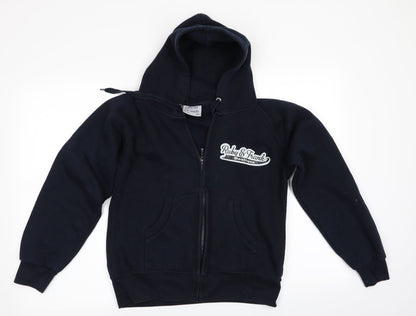 Lady Fit Zip Hood Womens Blue   Full Zip Hoodie Size M  - Ruby & Frank Boutique