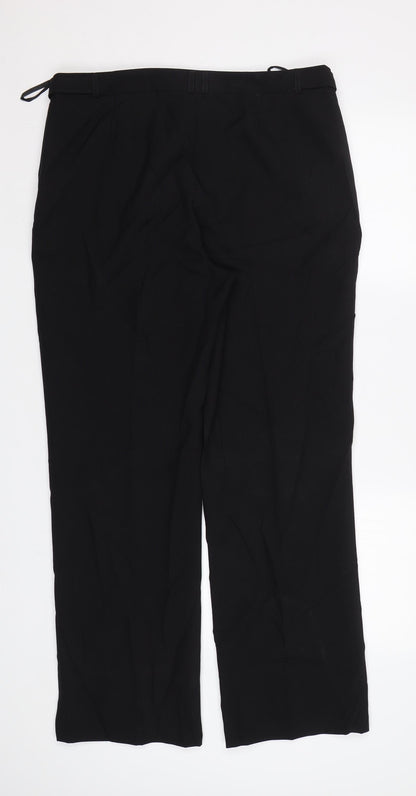 Peacocs Womens Black   Dress Pants Trousers Size 14 L31 in