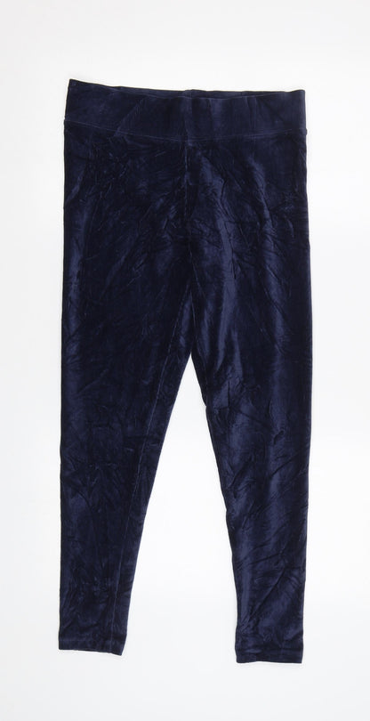 Womens UK Size 10 M&S  Jegging Blue Leggings