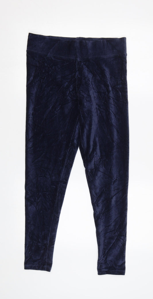 Womens UK Size 10 M&S  Jegging Blue Leggings