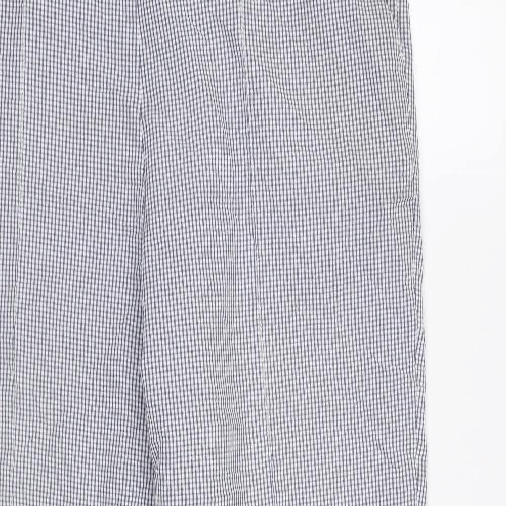 Womens UK Size 14 M&S Regular Fit  Blue Trousers