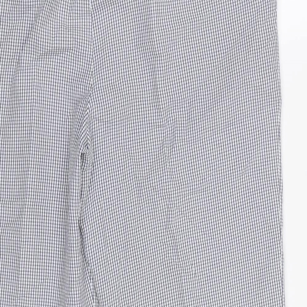 Womens UK Size 14 M&S Regular Fit  Blue Trousers