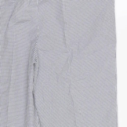 Womens UK Size 14 M&S Regular Fit  Blue Trousers