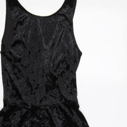 H&M Womens Black   Fit & Flare  Size S