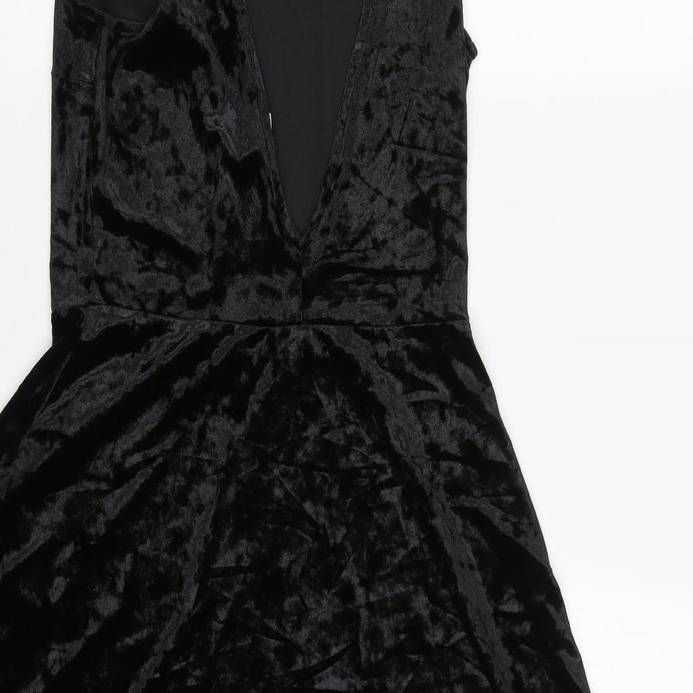 H&M Womens Black   Fit & Flare  Size S