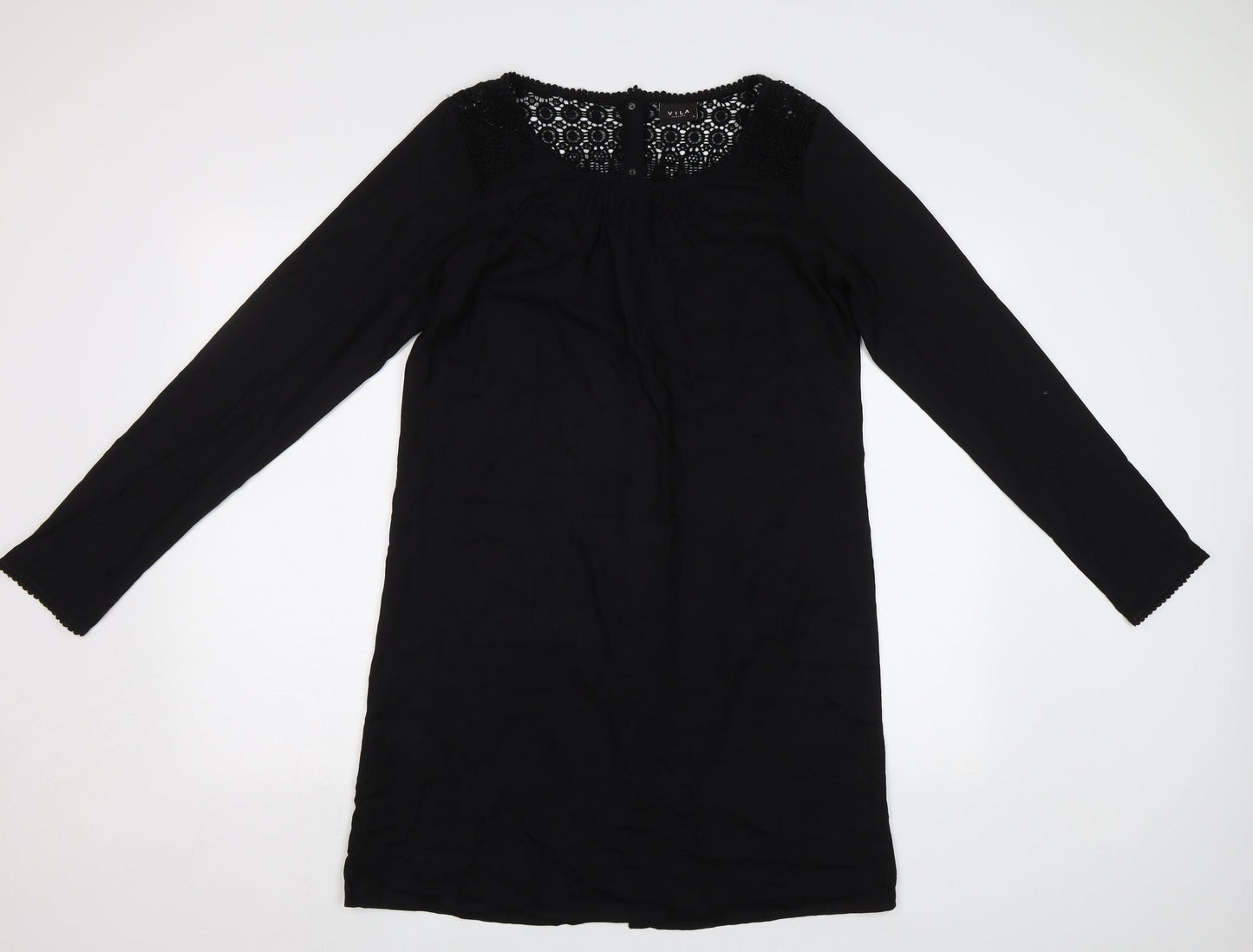 VILA Womens Black   A-Line  Size S