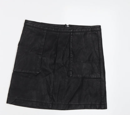 NEXT Womens Black   Mini Skirt Size 8