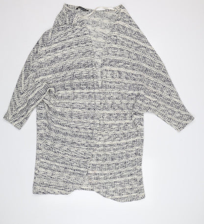 Primark Womens Grey   Cardigan Jumper Size M
