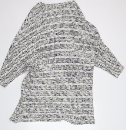Primark Womens Grey   Cardigan Jumper Size M