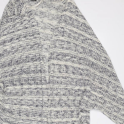 Primark Womens Grey   Cardigan Jumper Size M