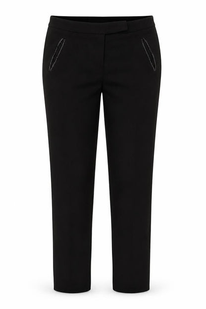 Oasis Womens Black   Dress Pants Trousers Size 8 L27 in