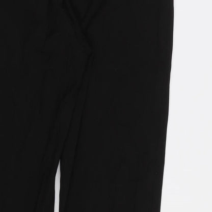Oasis Womens Black   Dress Pants Trousers Size 8 L27 in
