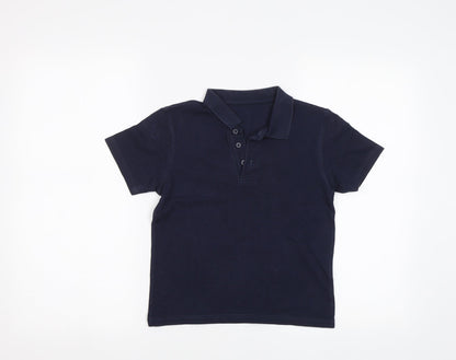 George Boys Blue   Basic Polo Size 8-9 Years