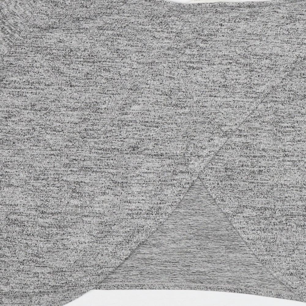 H&M Girls Grey   Pullover Jumper Size 10-11 Years