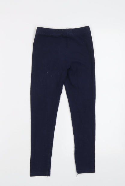 Matalan Girls Blue   Jegging Trousers Size 8 Years