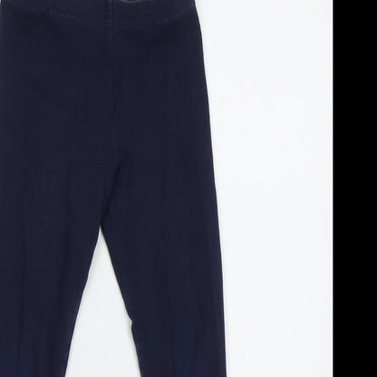 Matalan Girls Blue   Jegging Trousers Size 8 Years