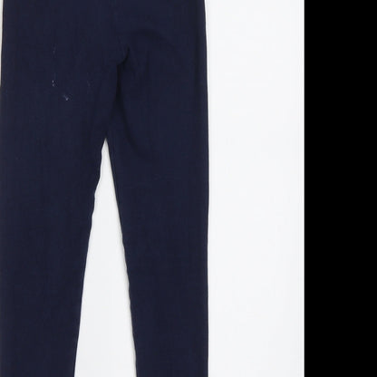 Matalan Girls Blue   Jegging Trousers Size 8 Years