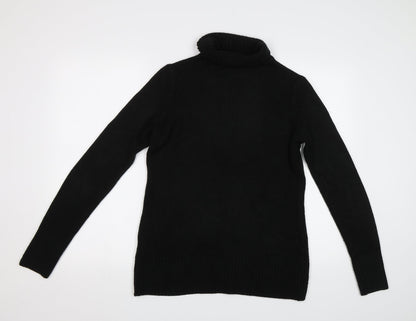Womens UK Size M bonprix Black Pullover Jumper