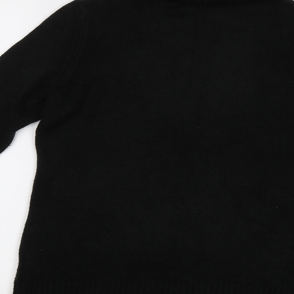 Womens UK Size M bonprix Black Pullover Jumper