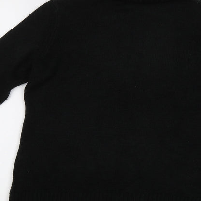Womens UK Size M bonprix Black Pullover Jumper