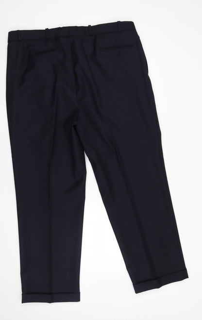 Mens UK Size 40 Mr Harry Regular Blue Suit