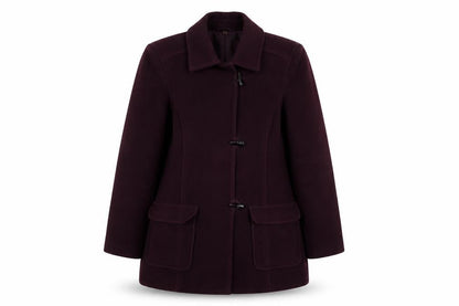 Womens UK Size 12 EWM Red Overcoat