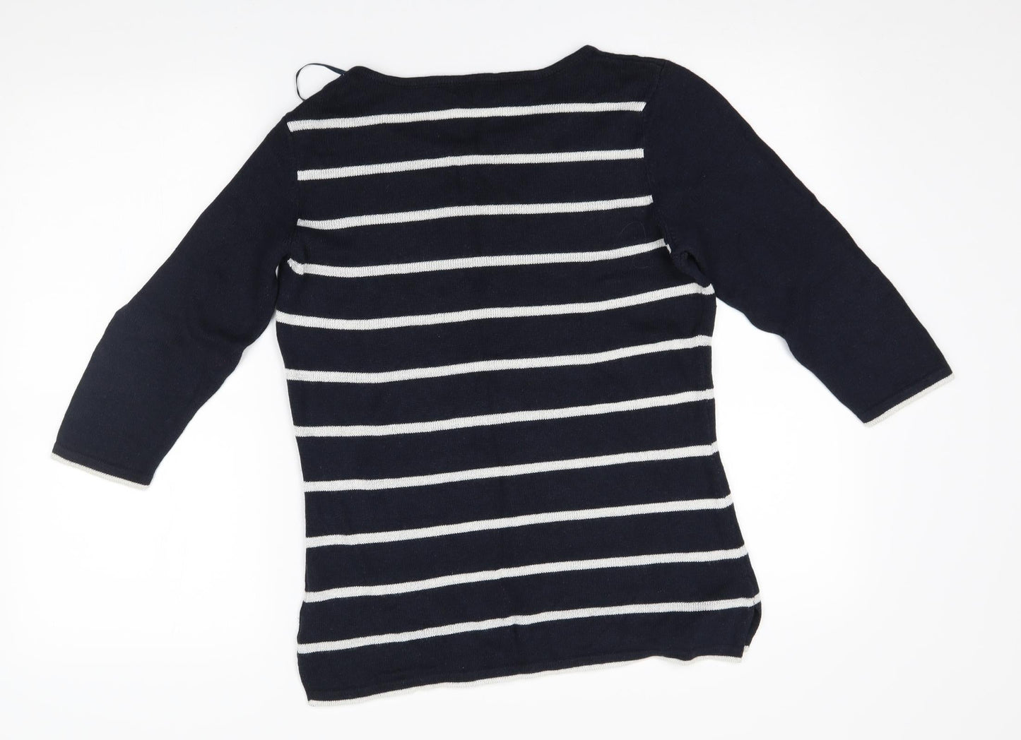 Womens UK Size 12 Soon Black Pullover Jumper