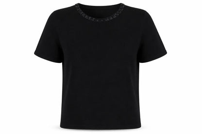 Womens UK Size L YS collection Black Pullover Jumper