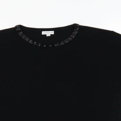 Womens UK Size L YS collection Black Pullover Jumper