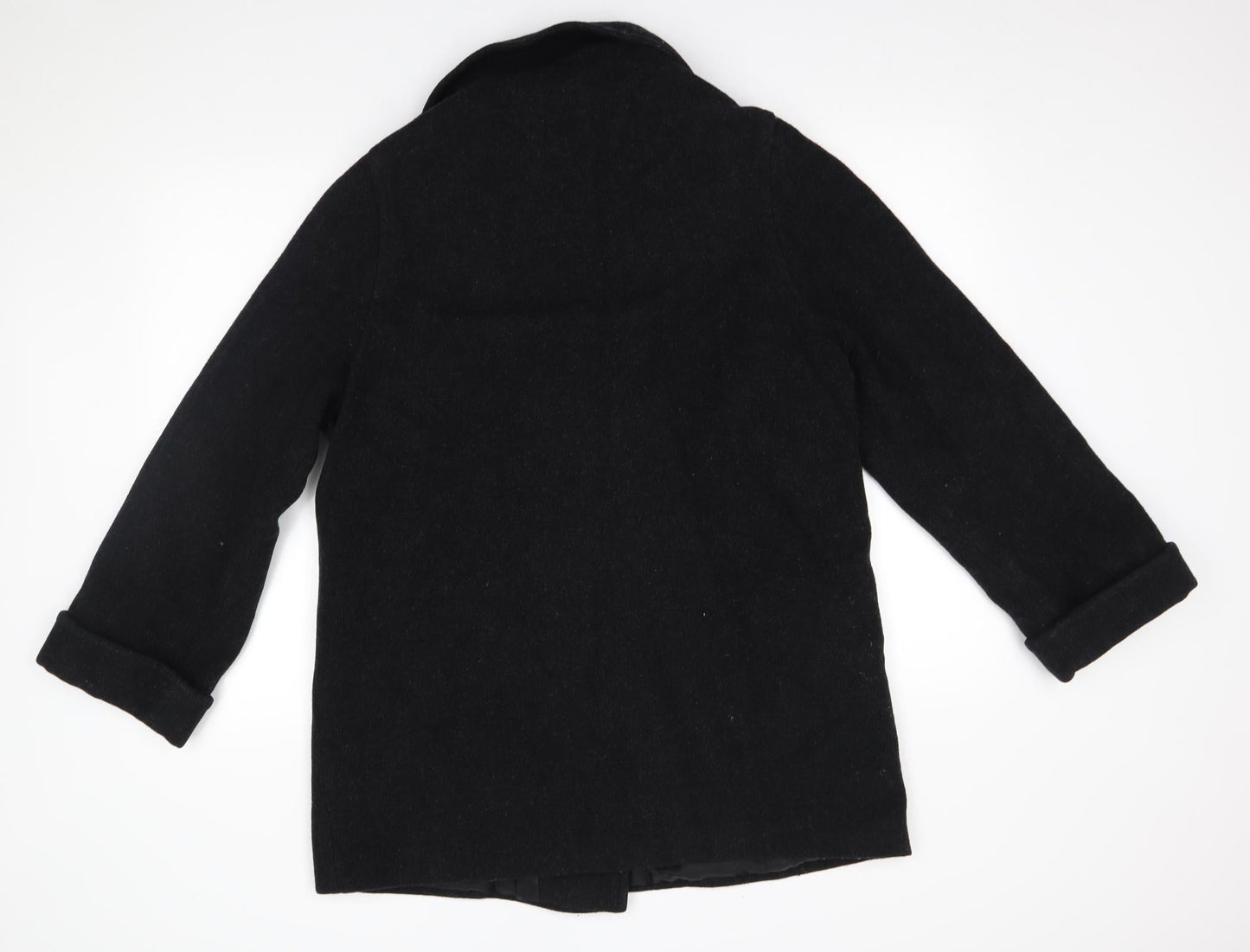 Womens UK Size 12 NuAge Grey Overcoat