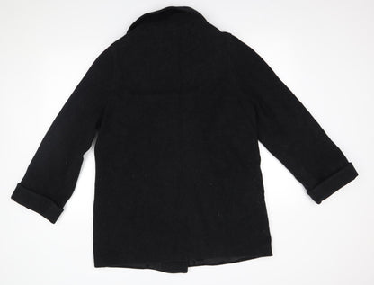 Womens UK Size 12 NuAge Grey Overcoat