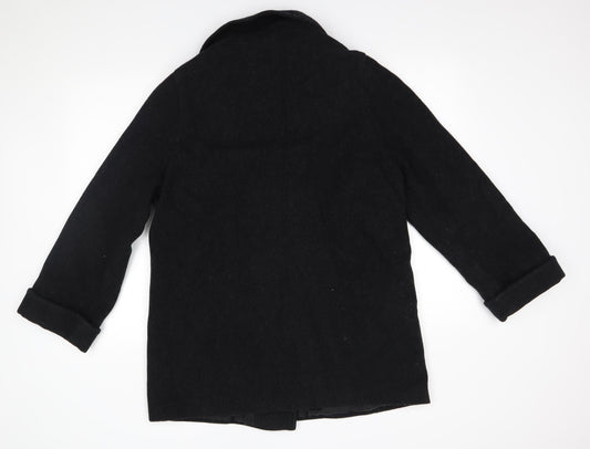 Womens UK Size 12 NuAge Grey Overcoat
