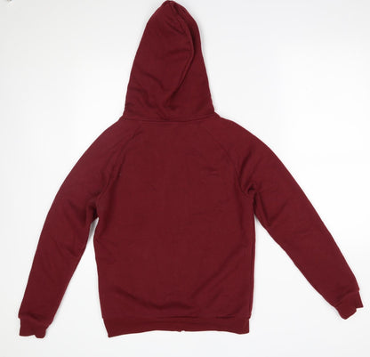 Primark Womens Red   Full Zip Hoodie Size XS