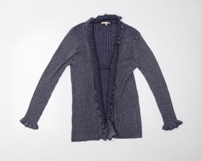 Anna Rose Womens Blue  Knit Cardigan Jumper Size L