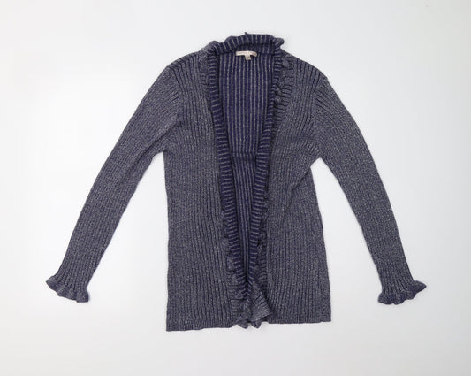 Anna Rose Womens Blue  Knit Cardigan Jumper Size L