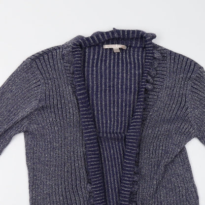 Anna Rose Womens Blue  Knit Cardigan Jumper Size L