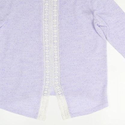 Womens UK Size 10 New Look Purple Pullover Jumper
