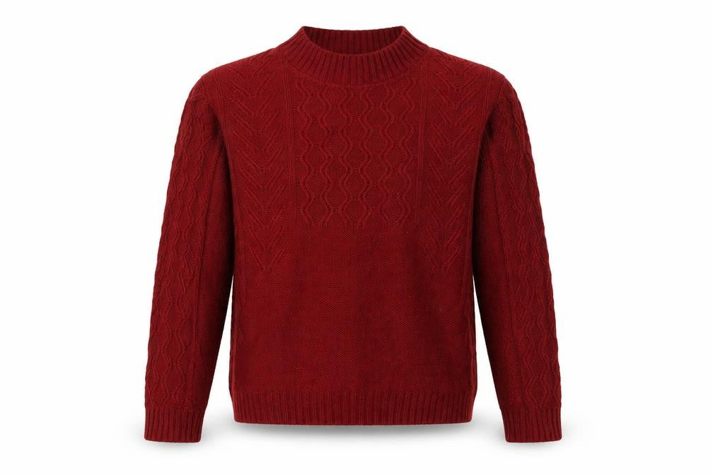 Womens UK Size M Matalan Red Pullover Jumper