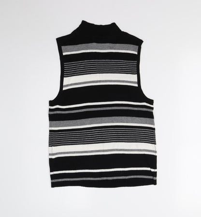 Primark Womens Multicoloured Striped Knit Pullover Jumper Size 14