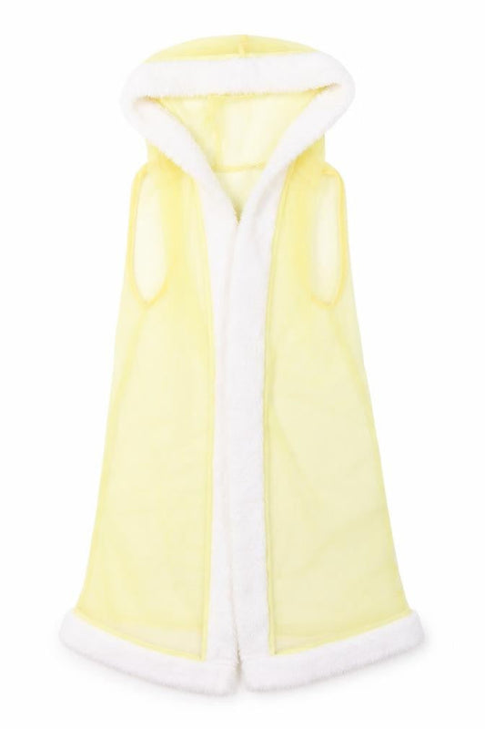George Girls Yellow   Gilet Waistcoat Size 7-8 Years  - Disney