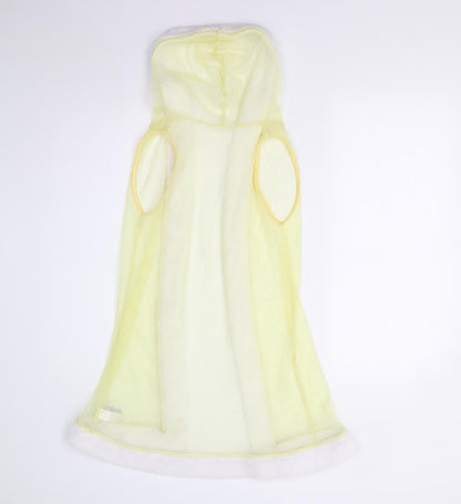 George Girls Yellow   Gilet Waistcoat Size 7-8 Years  - Disney