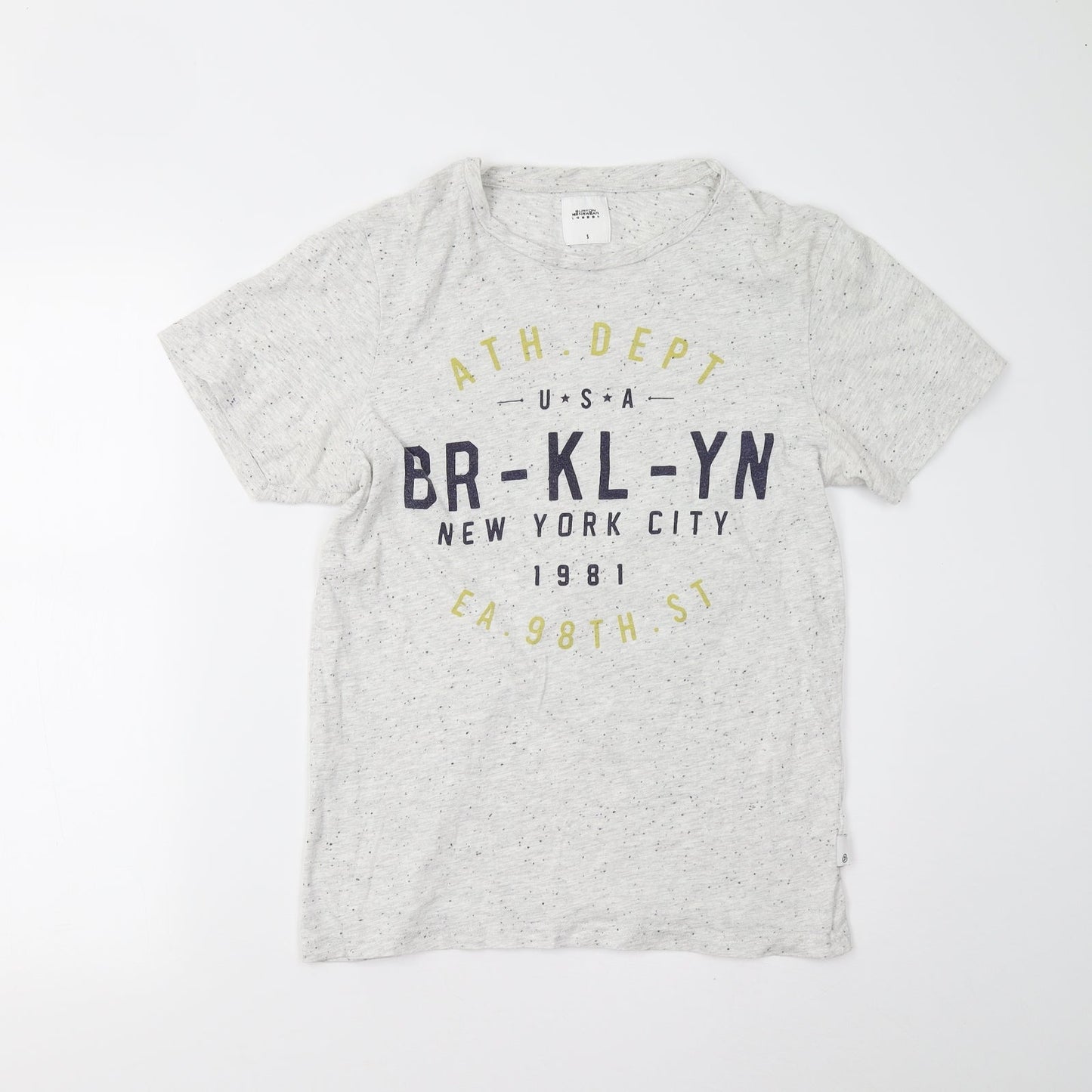 Buton Mens Grey    T-Shirt Size S