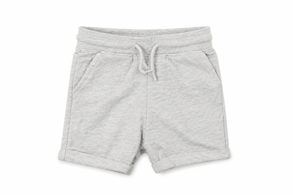Front view of Nutmeg boys’ grey sweatpants, size 18-24, months